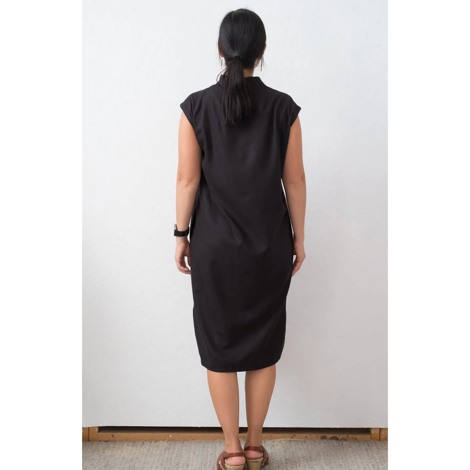 Agnes Dress in Raw Silk (XXS, L, XL, XXL)