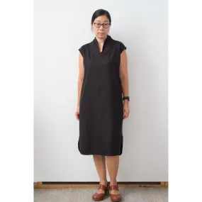 Agnes Dress in Raw Silk (XXS, L, XL, XXL)