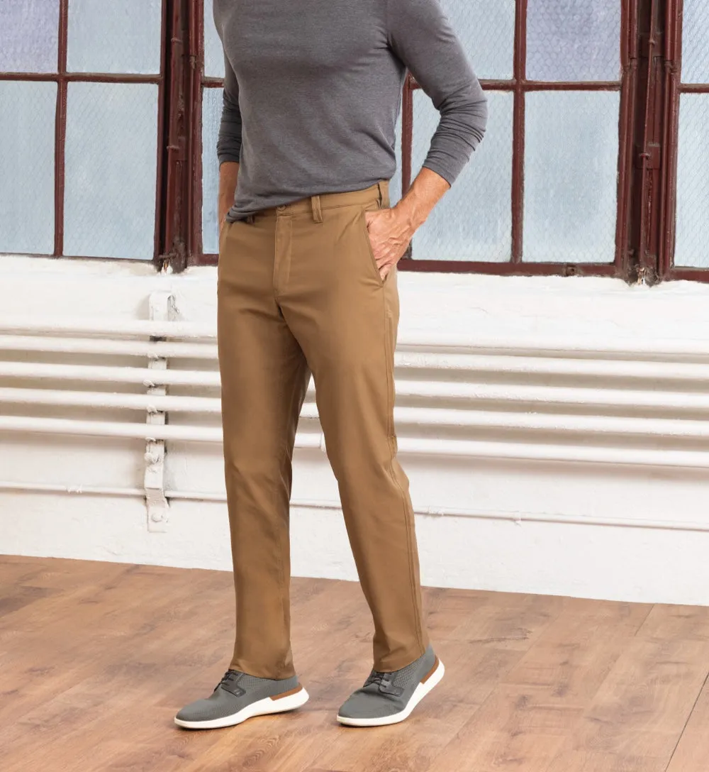 Ascender Chino Tailored Fit - Walnut Brown