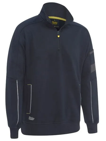 Bisley 1/4 Zip Work Fleece Pullover (BK6924)