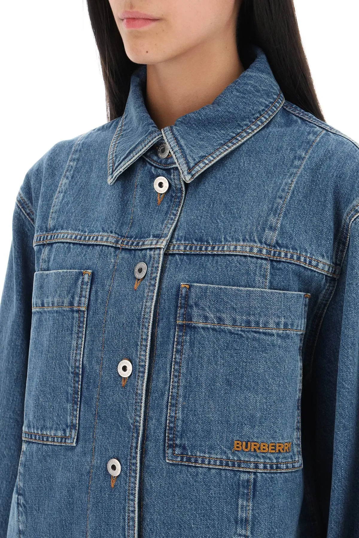 Burberry Bensen Denim Overshirt