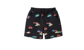 Car Print Summer Shorts