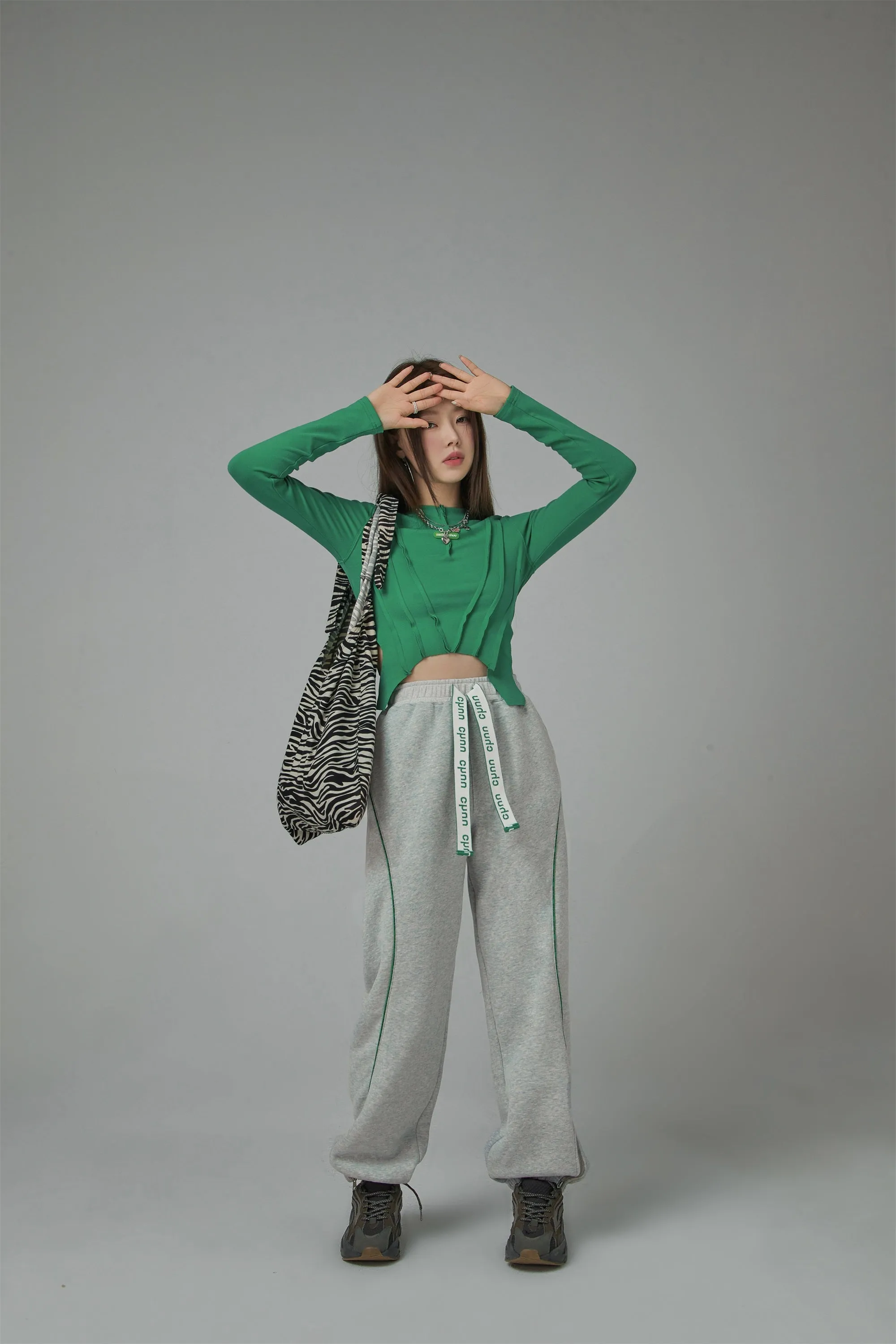 Chasing Love High-Waisted Jogger Pants