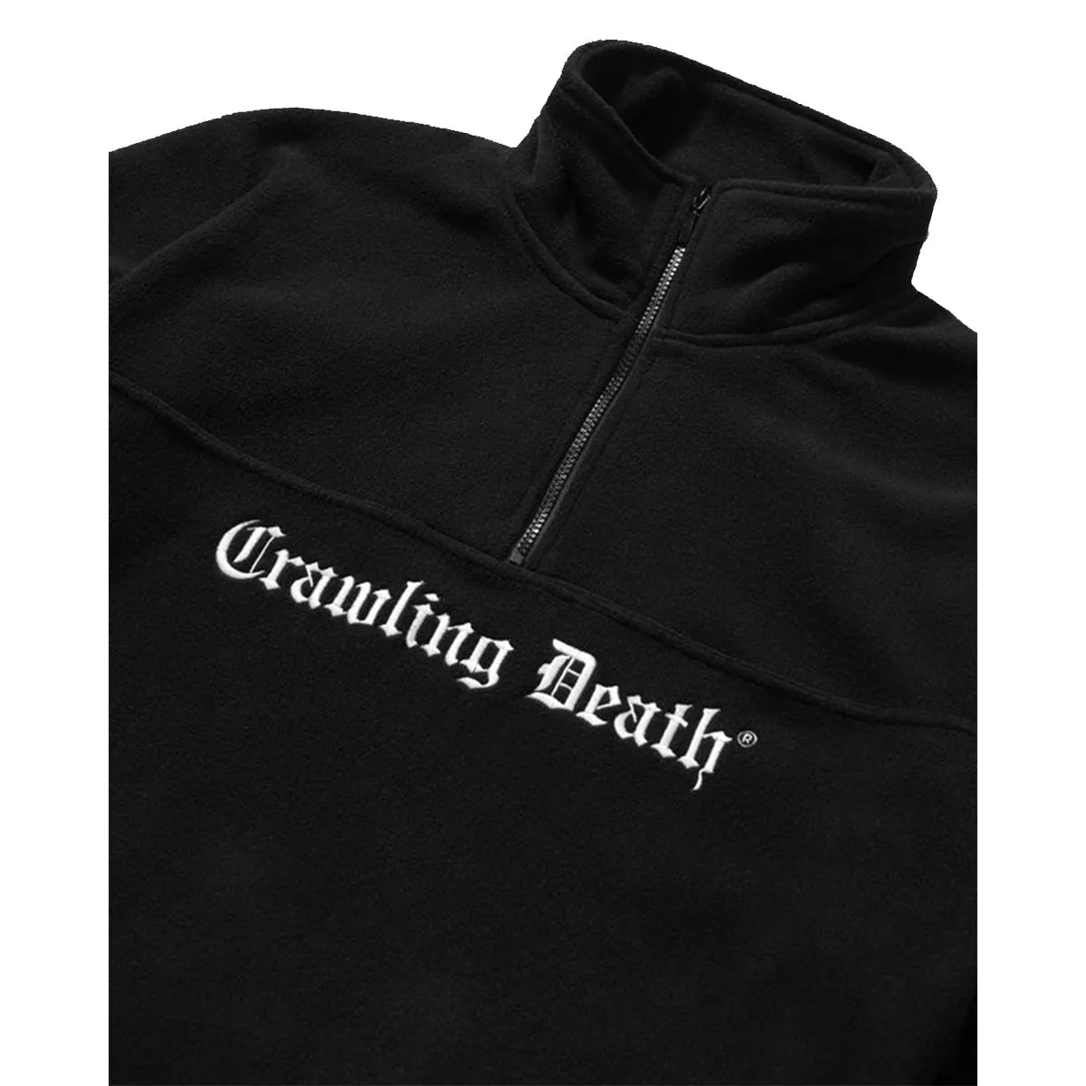 Crawling Death - Gothic Logo Polar Fleece Black