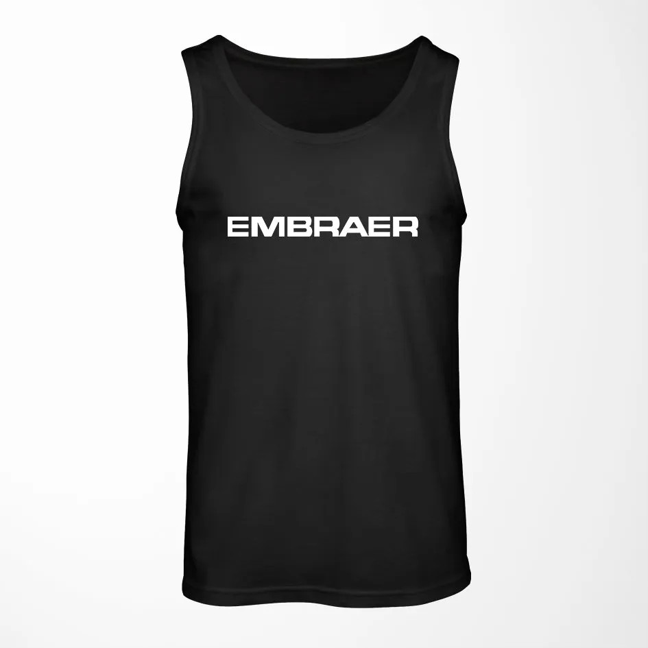 Embraer & Text Designed Tank Tops