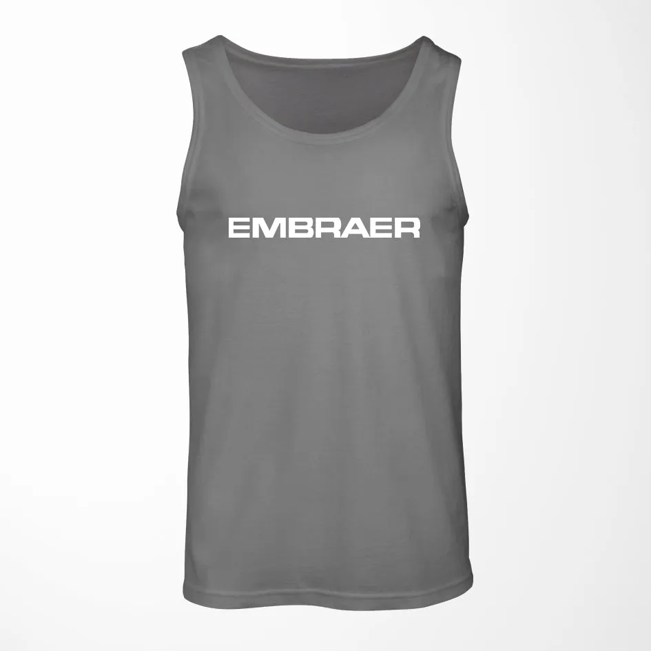 Embraer & Text Designed Tank Tops