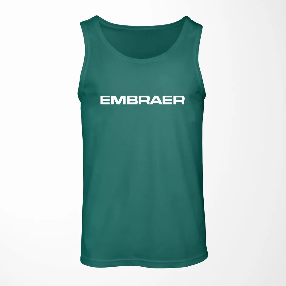 Embraer & Text Designed Tank Tops