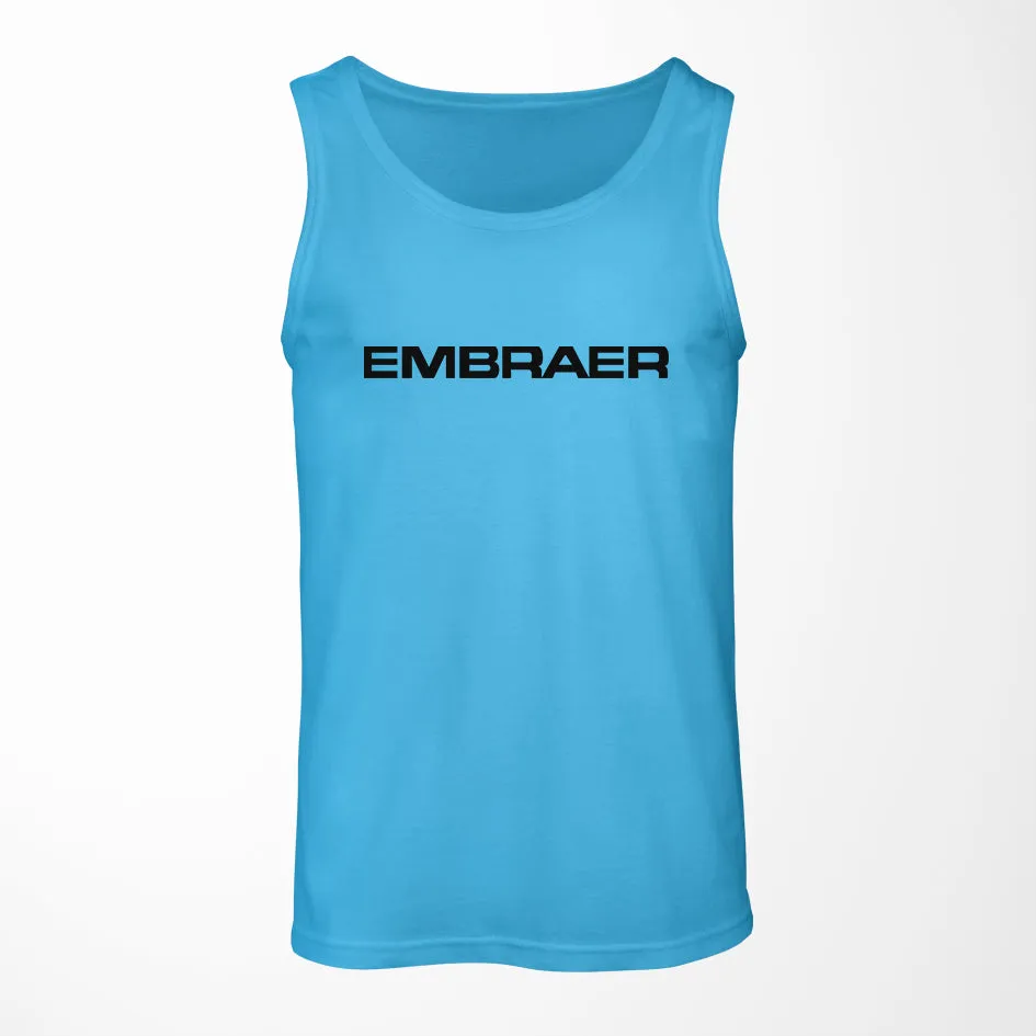 Embraer & Text Designed Tank Tops