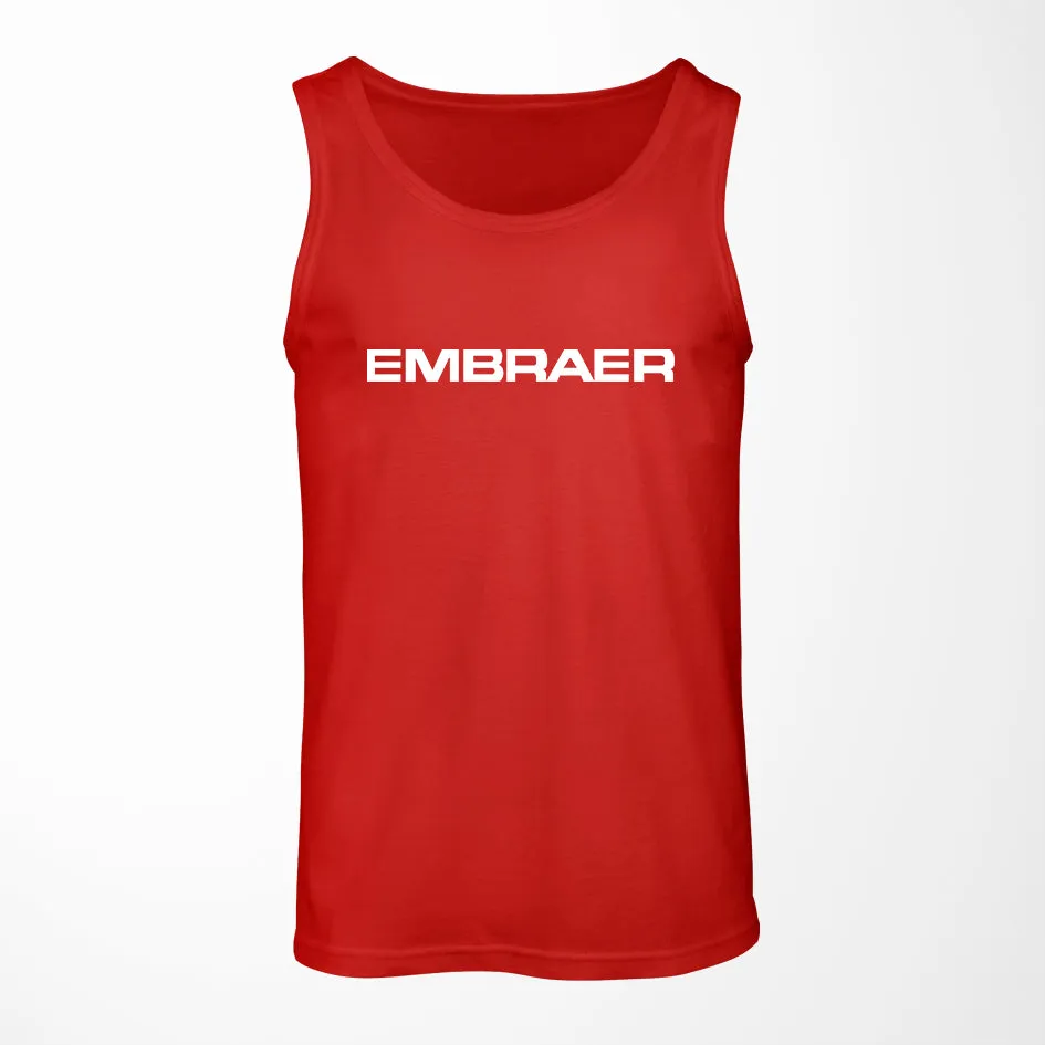 Embraer & Text Designed Tank Tops