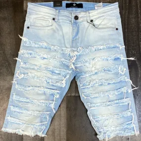 Focus- ripped shredded shorts (L.T. Wash)