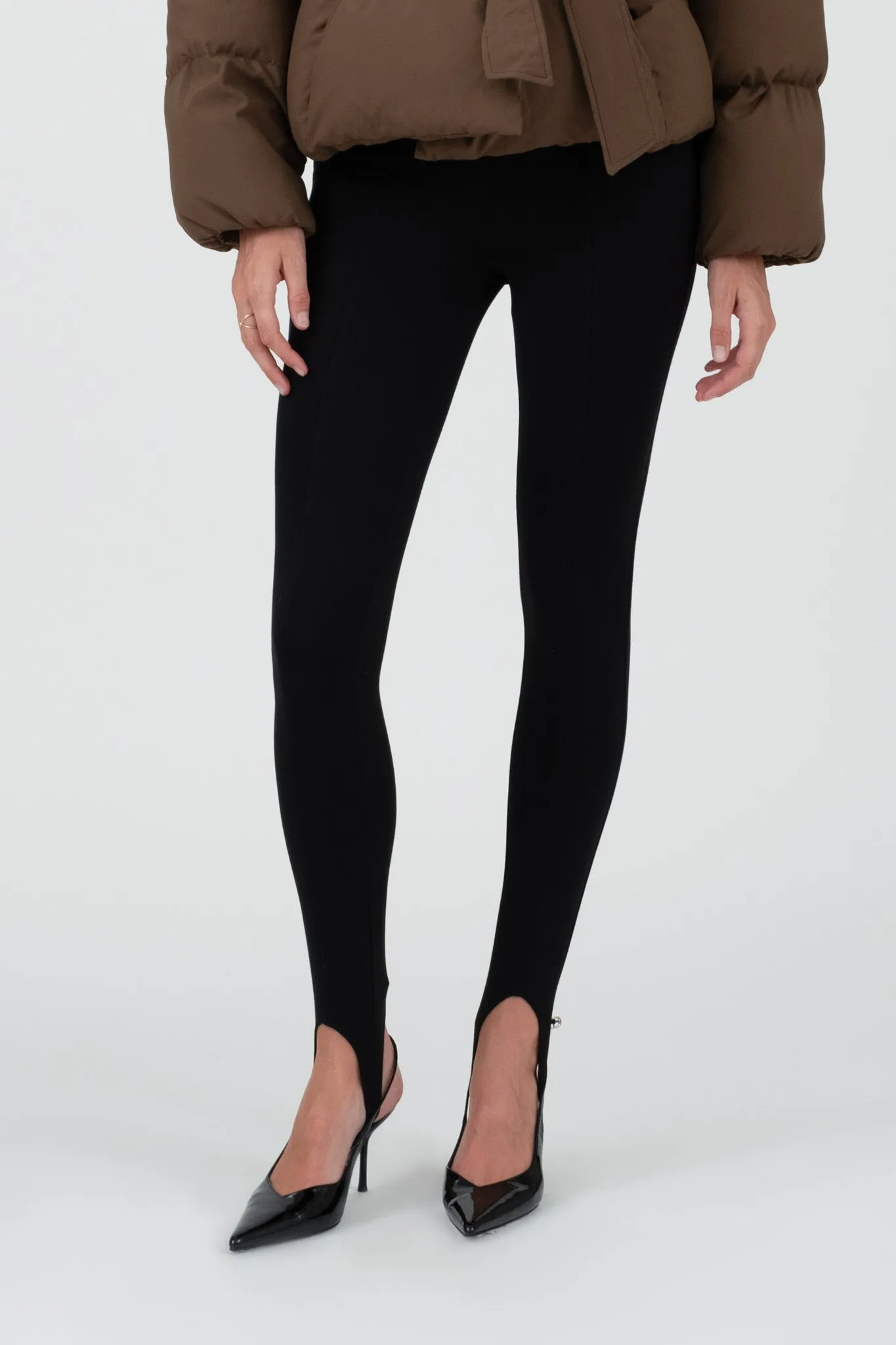 HIGH WAISTED STIRRUP PANTS