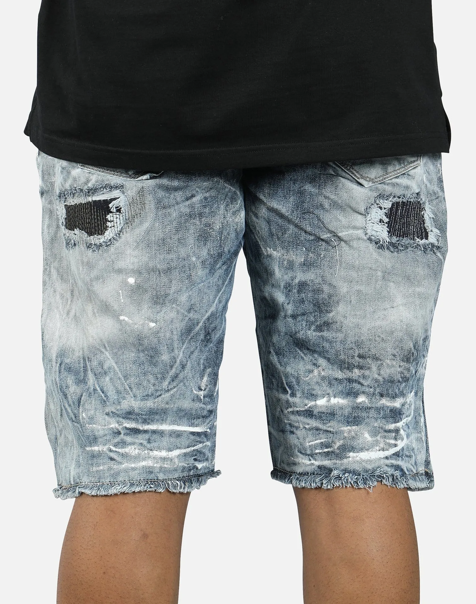 Jordan Craig DISTRESSED RIPPED JEAN SHORTS