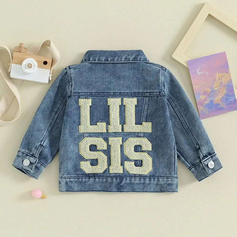 LIL SIS/ BIG SIS Denim Jacket