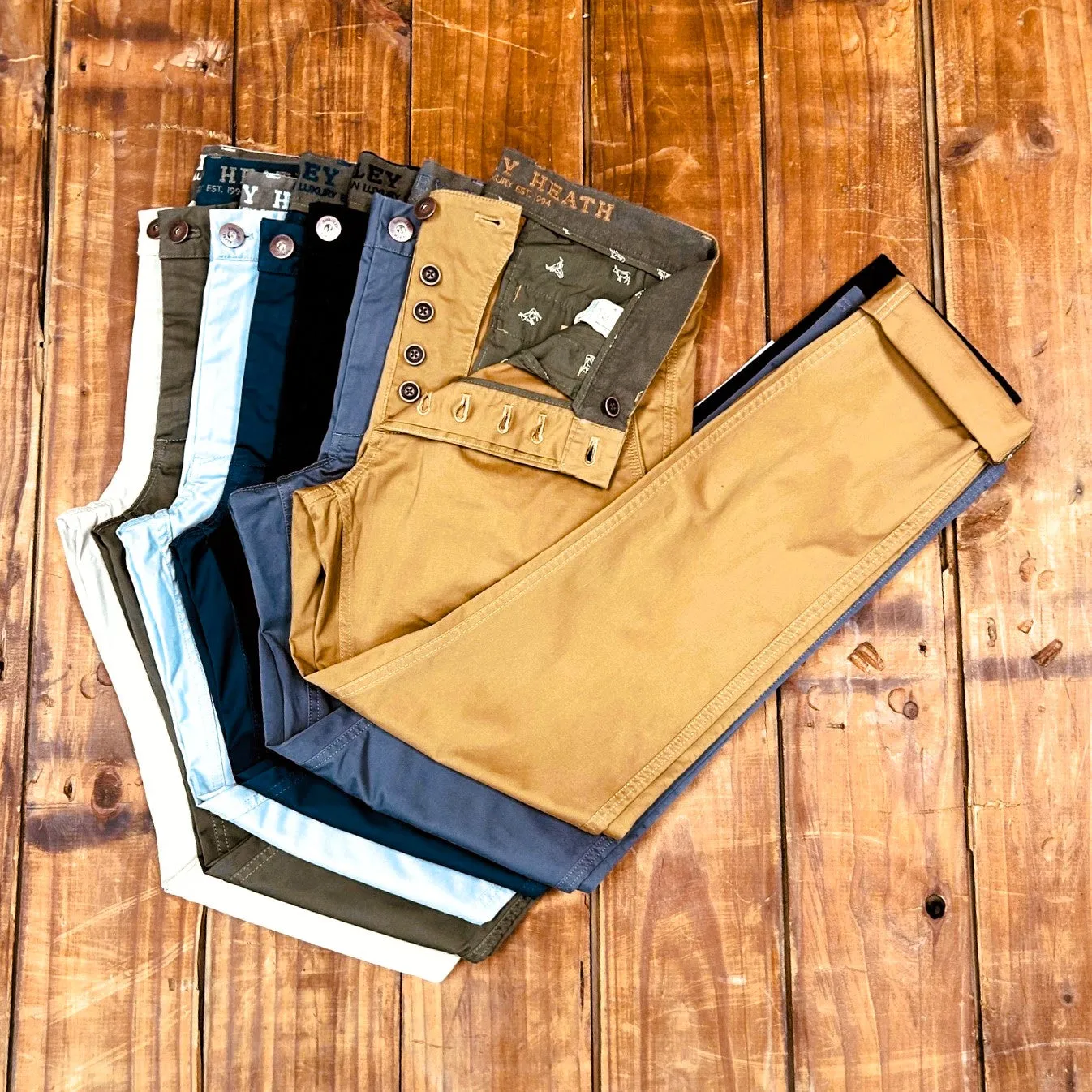 Londo Chino Trouser 24-25 Fatigue