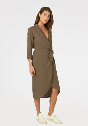 LS Wrap Dress