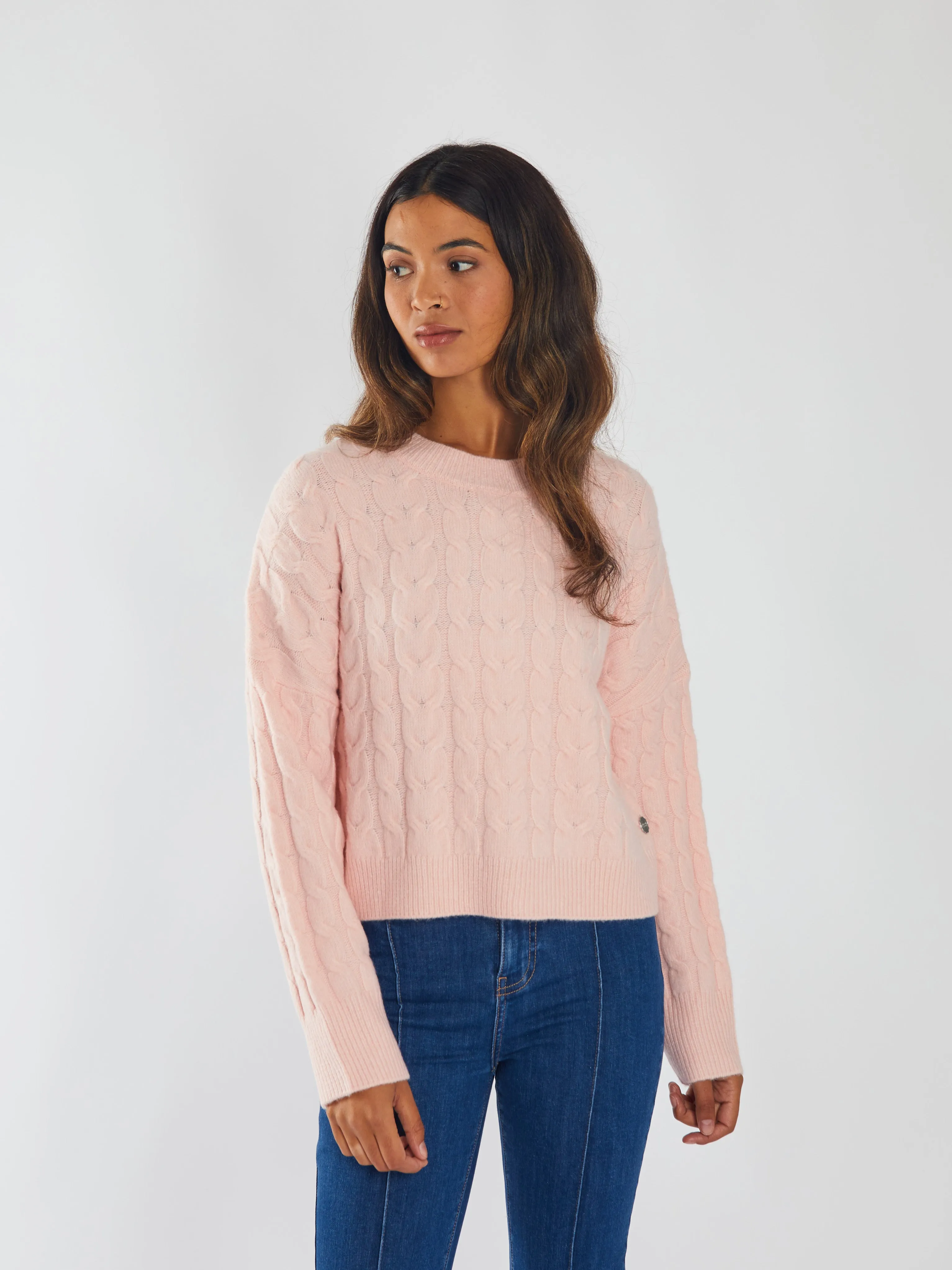 Madeline Knit Strawberry Cream