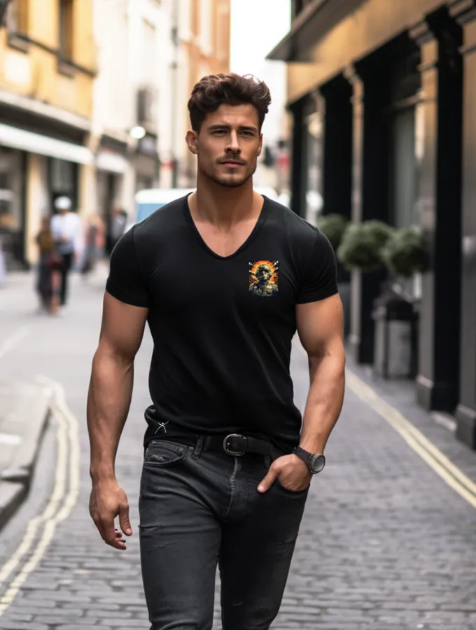 MAVERICK TEE - MILITAIRE SERIES - BLACK