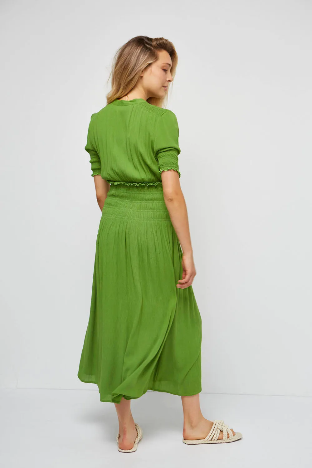 Md'M Seaweed Maxi Dress