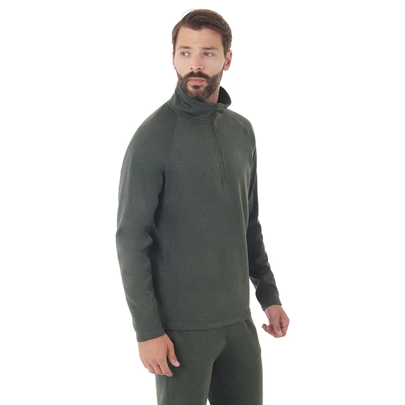 Men's Fleece Jacket FHM Kivu in Khaki Green