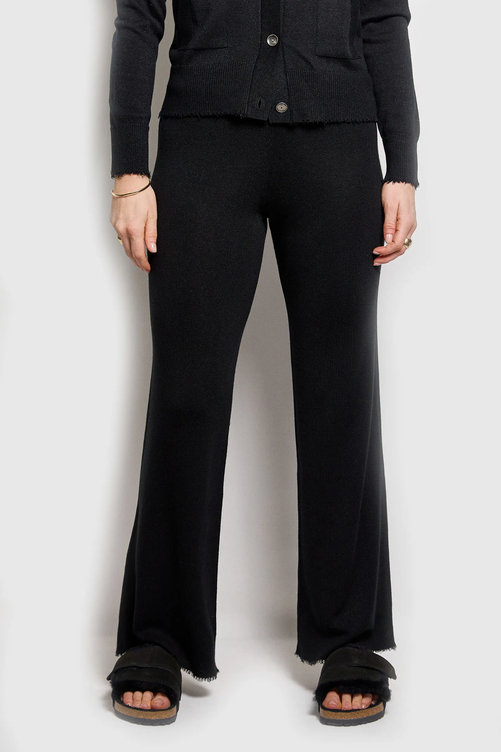 mitzi lurex knit pant