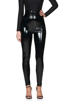 Nookie Viktoria Pants - Black Shiny