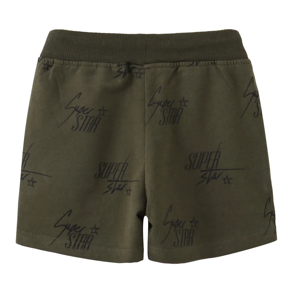 Olive Green Summer Shorts