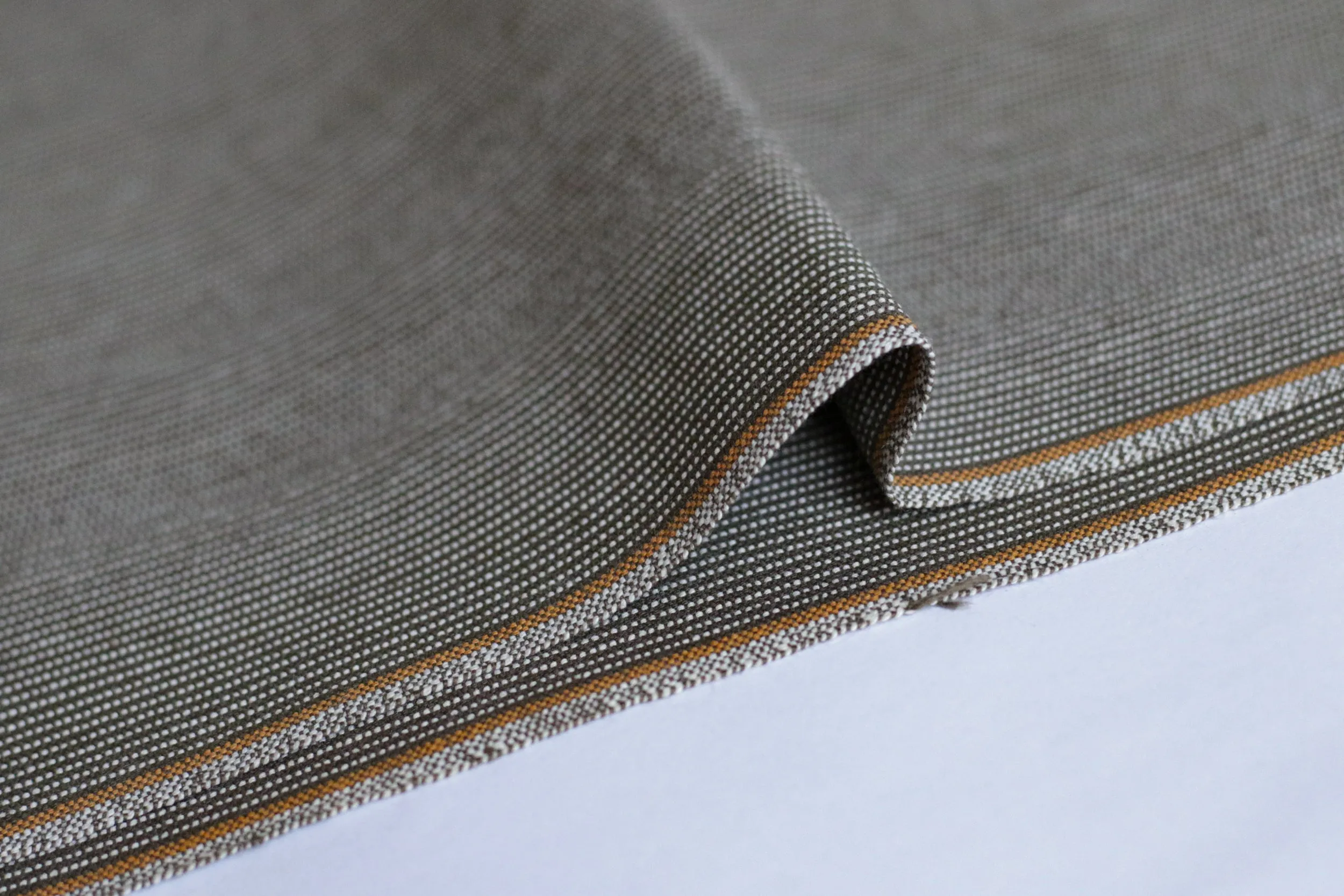 OLIVE WABASH SELVEDGE DENIM*