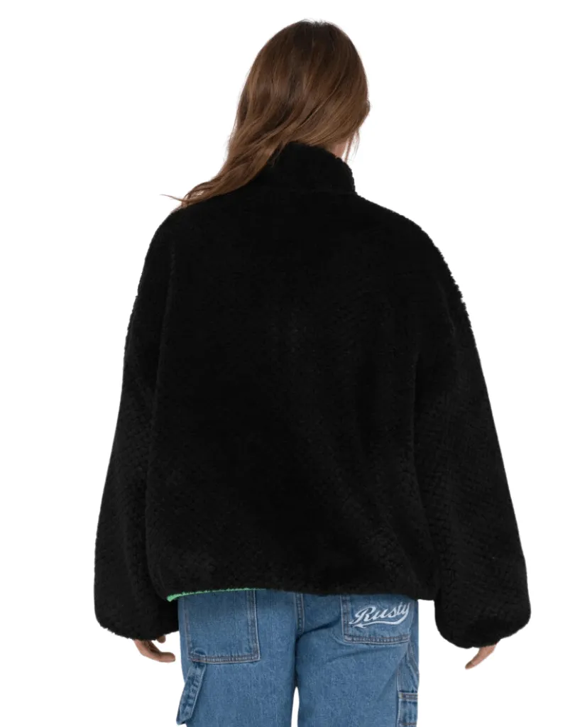 Ollie Sherpa Zip Through Fleece