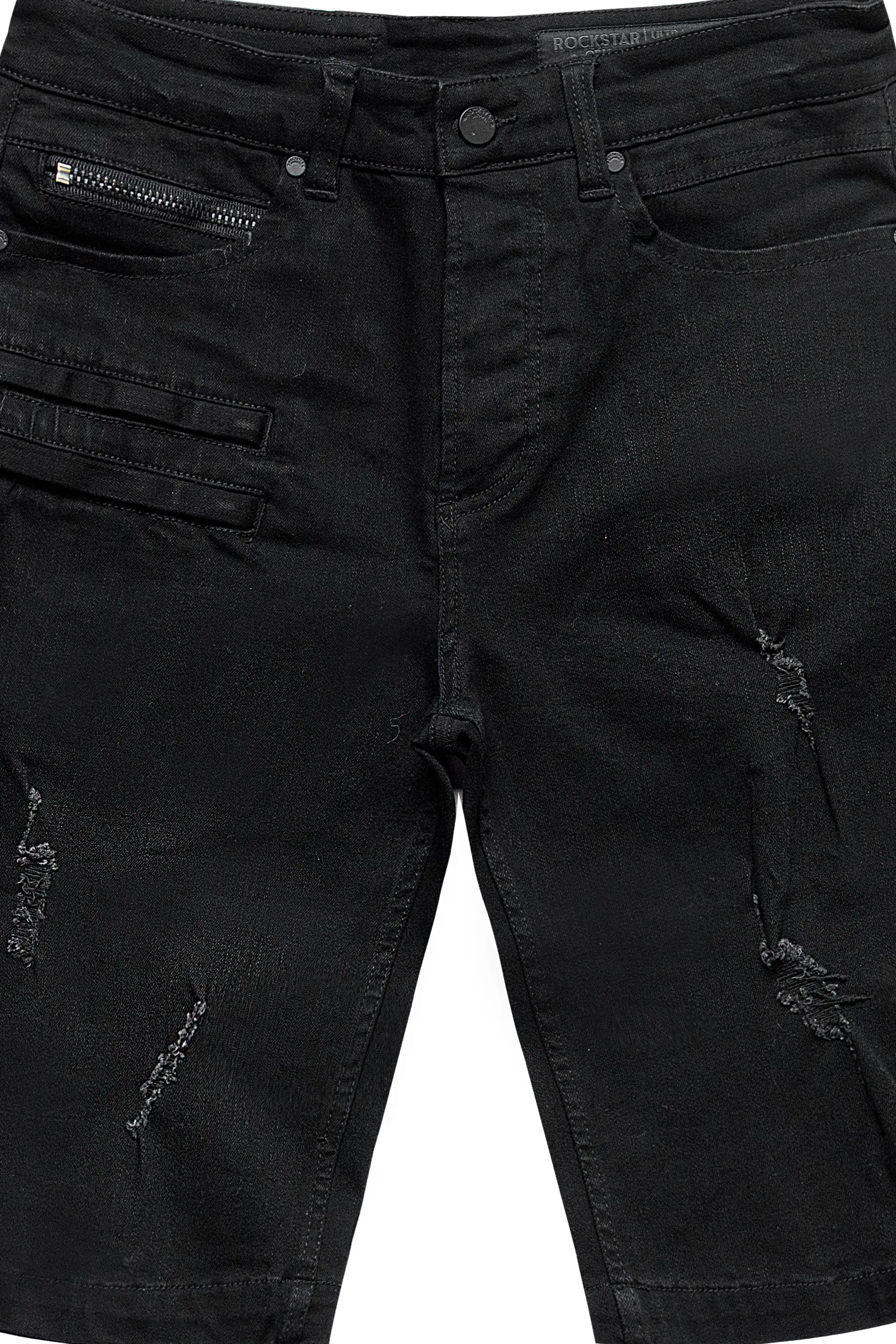 Oscar Denim Short- Black