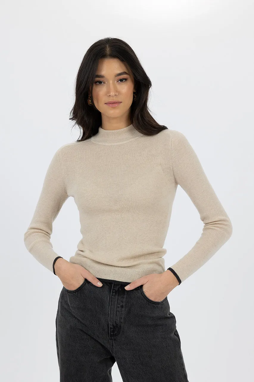 Papillon Skivvy in Latte