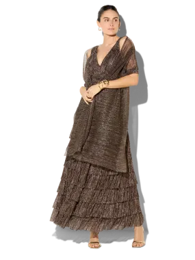 Rhoni Mocha Metallic Wrap