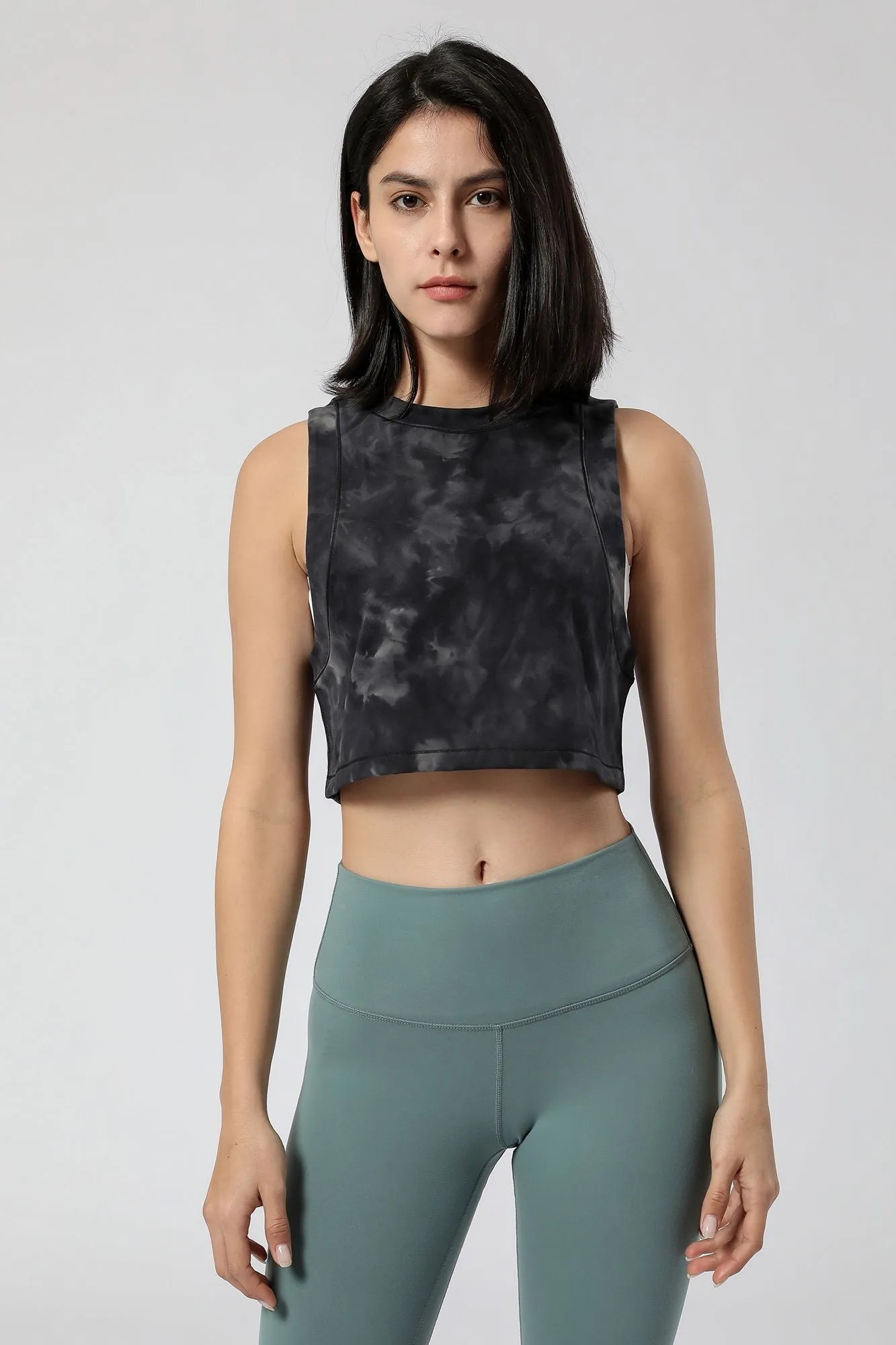 Sleeveless Cropped Tank Tops