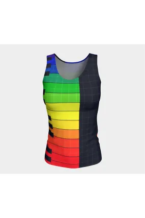 The Color of Music Fitted Tank Top