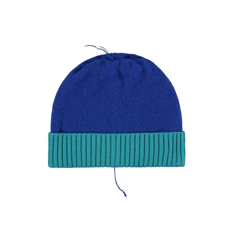 Tilney Beanie in Blue by Valentina Karellas