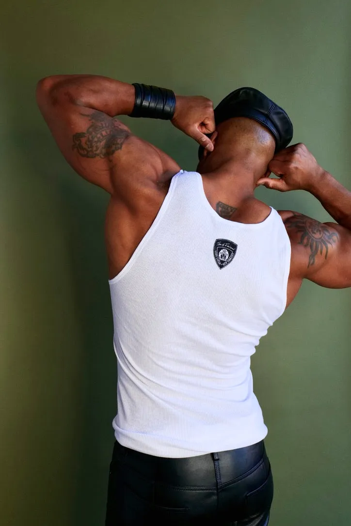 Tom of Finland PASSION Ribbed Tank White