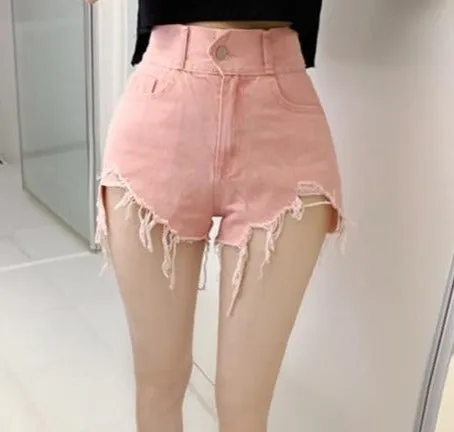 Vintage Ripped Jeans Shorts