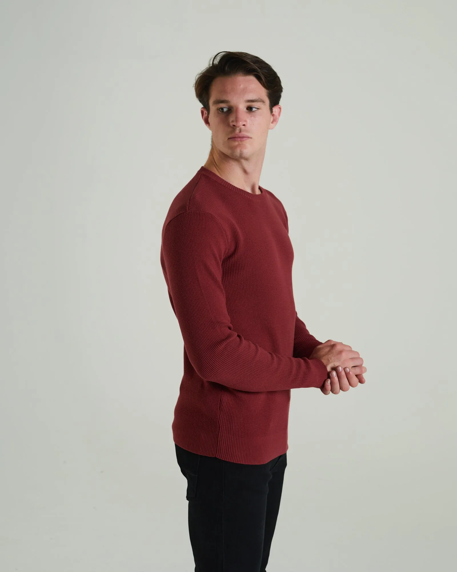 Waldon Sweater Red Oxide