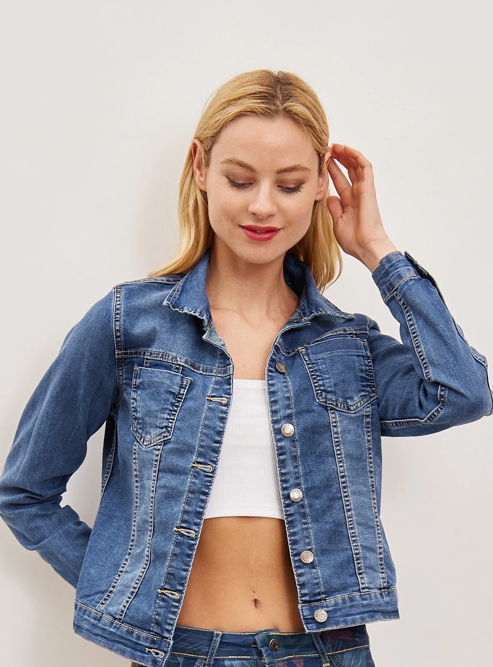 Zac & Zoe Reversible Jacket Laila Denim